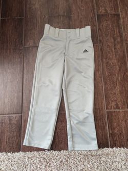 Youth Adidas XSmall Baseball Pants Grey