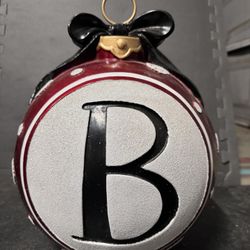 Monogram Outdoor Ornament And Pumpkin Decoration 