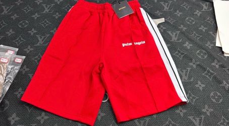 Red palm angel shorts