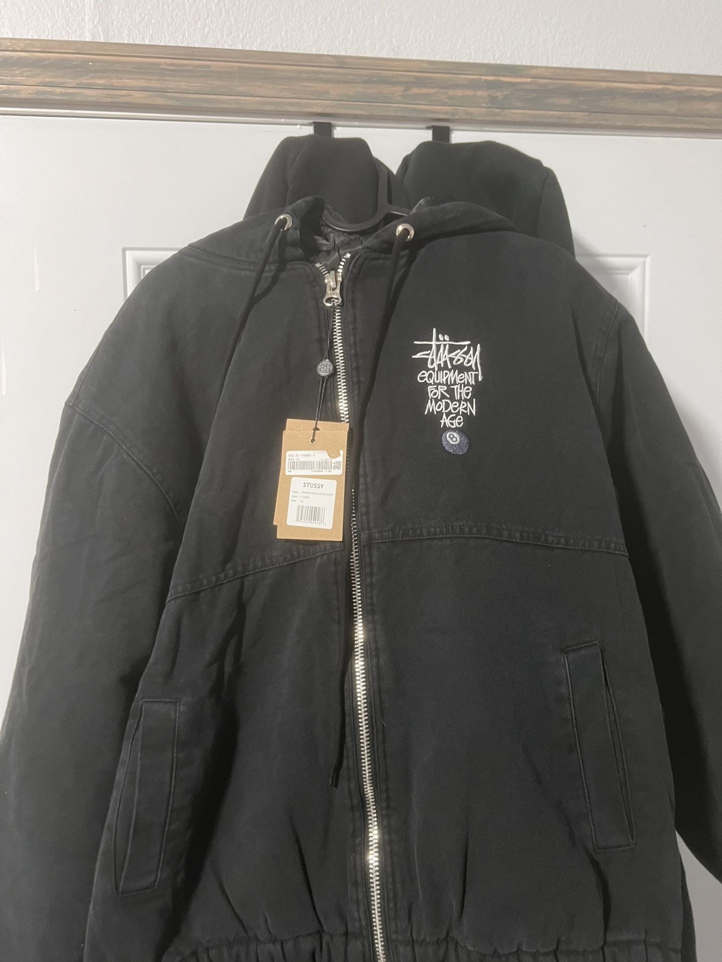 Stussy insulated canvas work jacket