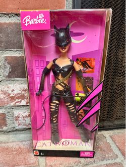 Barbie Catwoman Mattel DC Comic Superhero Halle Berry New 2004