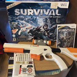 Wii Survival Game And Gun 