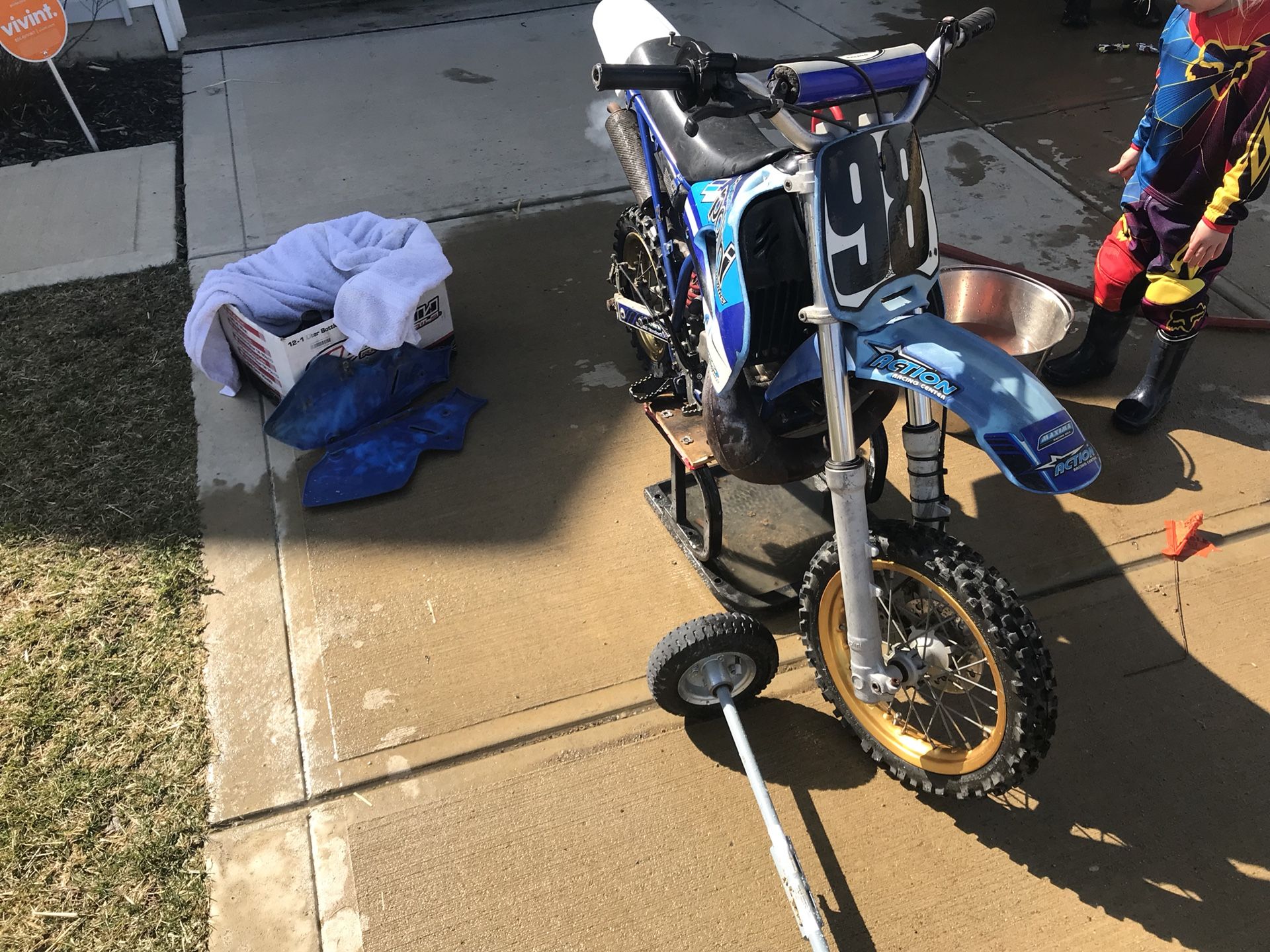 2004 X3 Polini 50cc dirt bike. Open to trades.