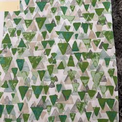 New /K Lifestyles Harrison Howard East of the Moon fabric in the Porcelain colorway, a decorative indoor print suitable for upholstery and drapery. 