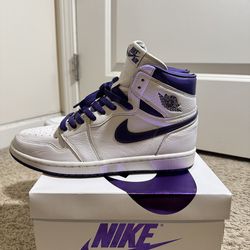 Jordan 1s Purple Courts