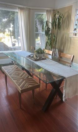 Glass Dinner Table