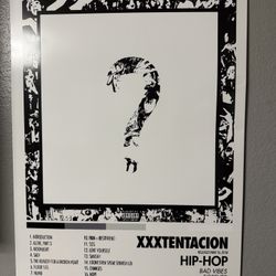 Brand New Glossy Displate xxxtentacion ? Album Metal Poster 27.6”