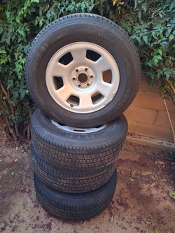 Tires and wheels for chevy truck
