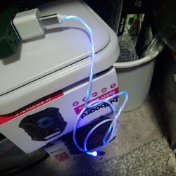 Flashing Led Charging Usb Cable New