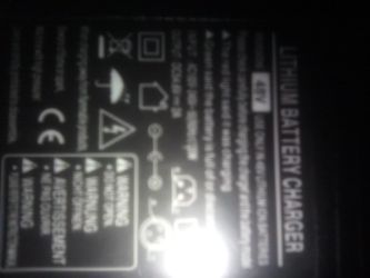 Lithium battery charger 48v