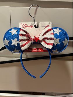 Disney Minnie Mouse Ears 4th of July / Patriotic USA