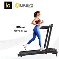 UREVO Treadmill With Handles And Auto Incline 