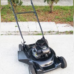 gas push lawn mower working good $125 firm