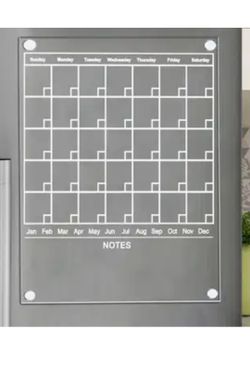 NEW! Magnetic Calender, Magnetic Pen & Marker Holder, Magnetic Whiteboard Markers with Eraser and Beads