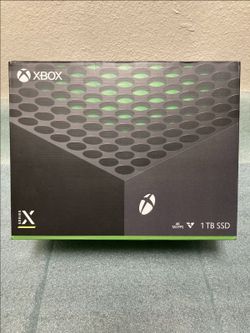 Microsoft Xbox Series X 1TB SSD Gaming Console Black.