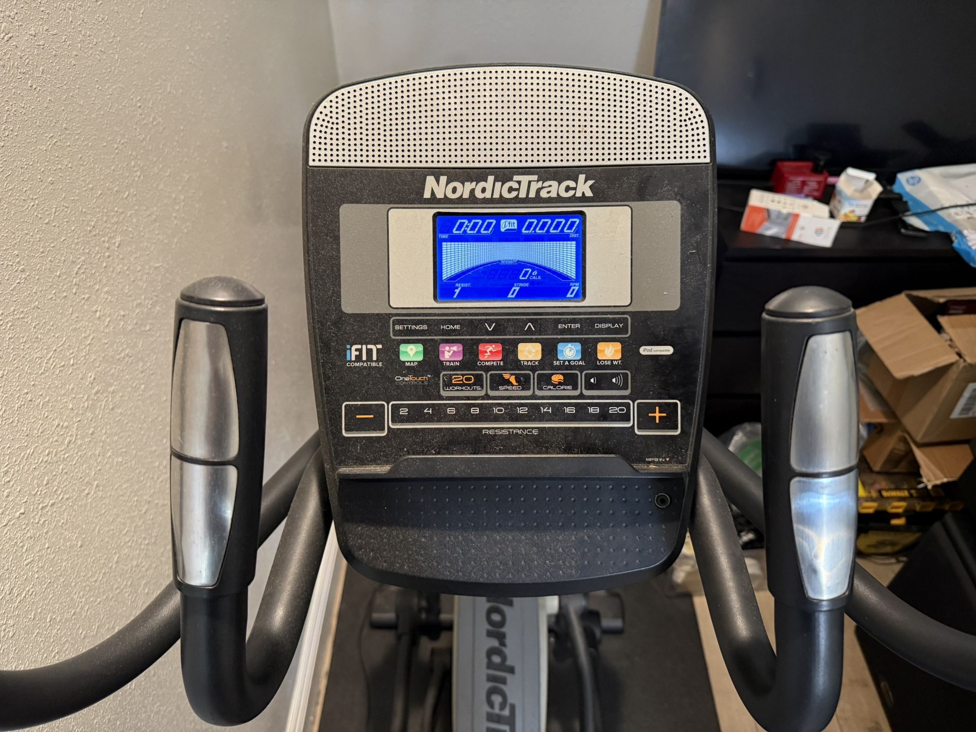 Norditrack Elliptical Orange 
