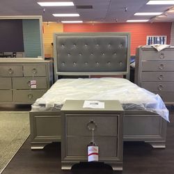 Sterling Grey Silver 4pc 