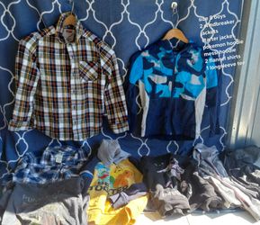 15+ boys size 8 clothing lot