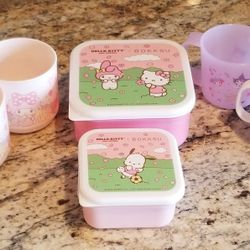 Hello Kitty Containers Cups $25