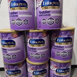 (08) Enfagrow PREMIUM Toddler 32oz