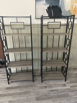 Two book cases