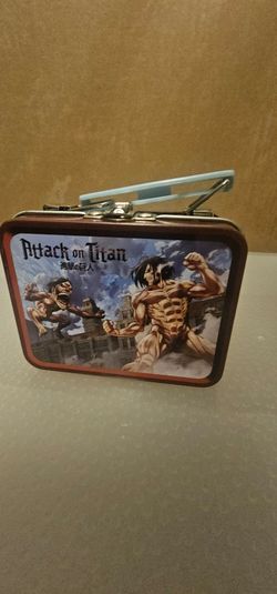 Attack on Titan Mini Lunch Box, AOT Eren Yeager Tin Tote