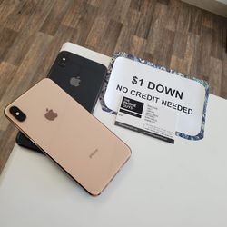 Apple iPhone XS - 90 DAY WARRANTY - $1 DOWN - NO CREDIT NEEDED 