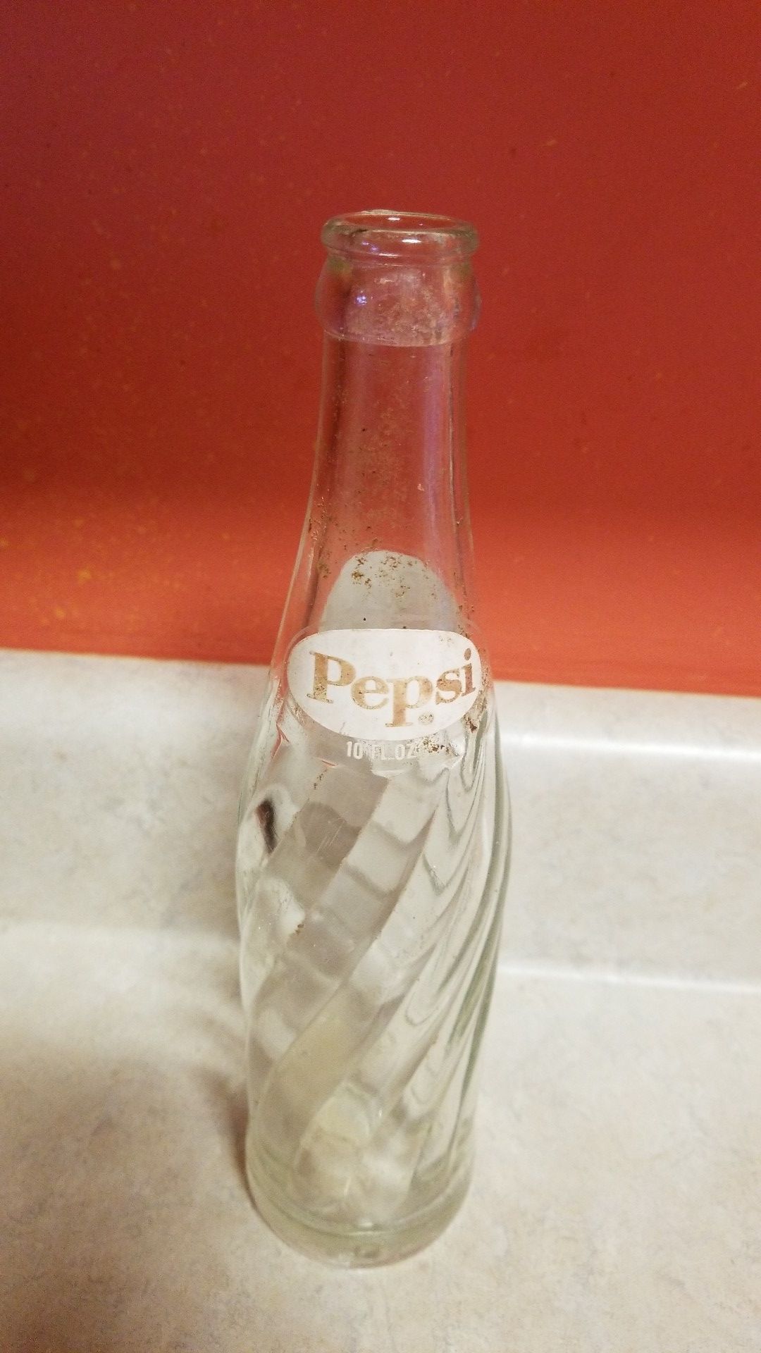 Vintage 1960 Pepsi bottle