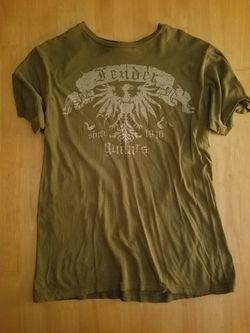 Vintage Fender guitars distressed shirt Men's size XL