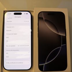 iPhone 16Pro Black 128GB UNLOCKED