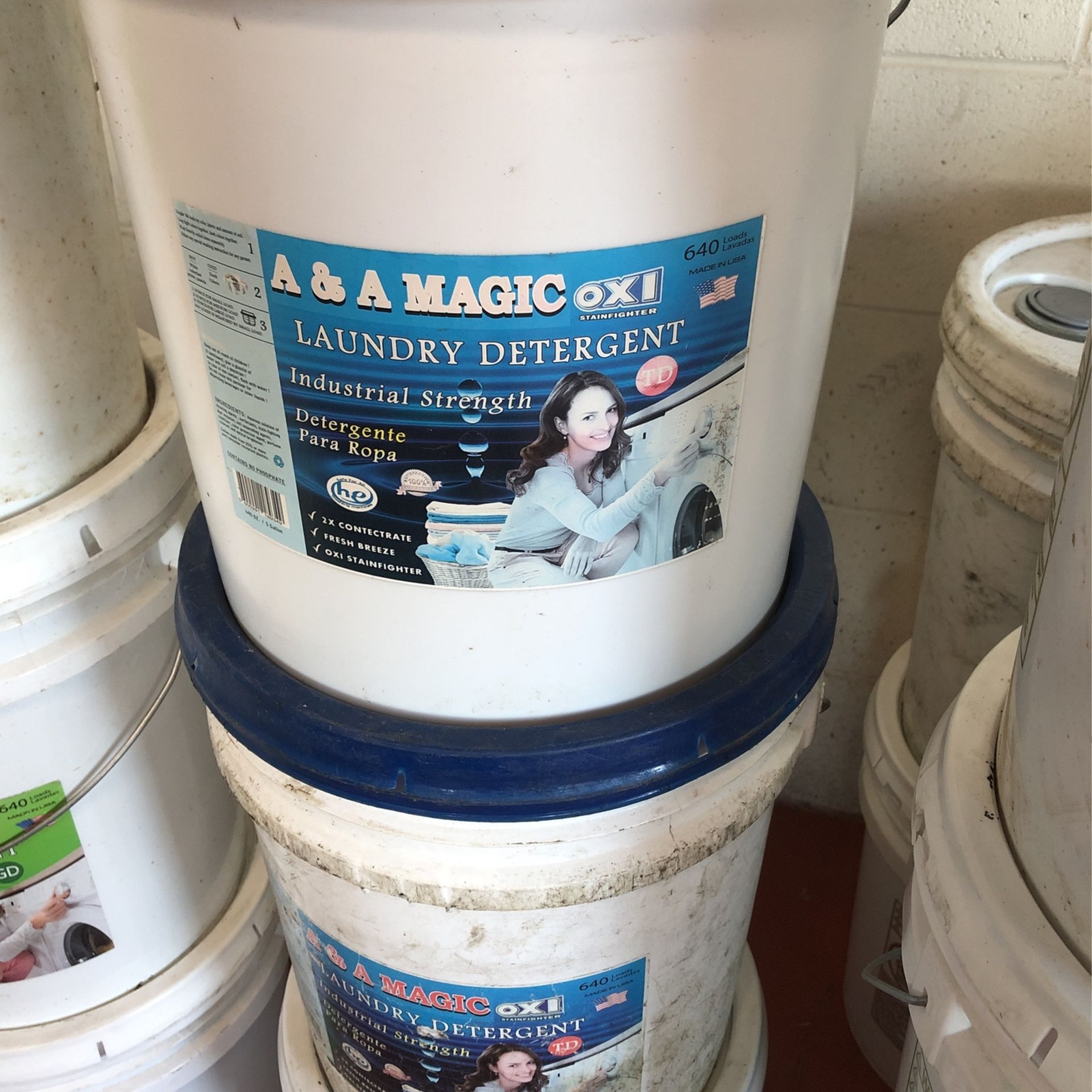 5 Gallon Laundry Detergent/ 5 Gollones  De Jabón