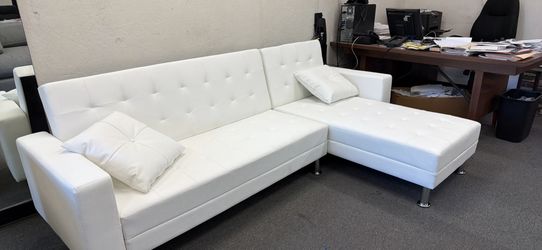 New sleeper sectional futon couch