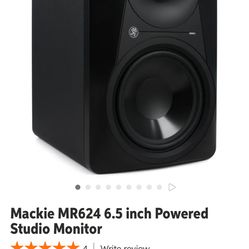 Mackie Mr624 Powered Monitors