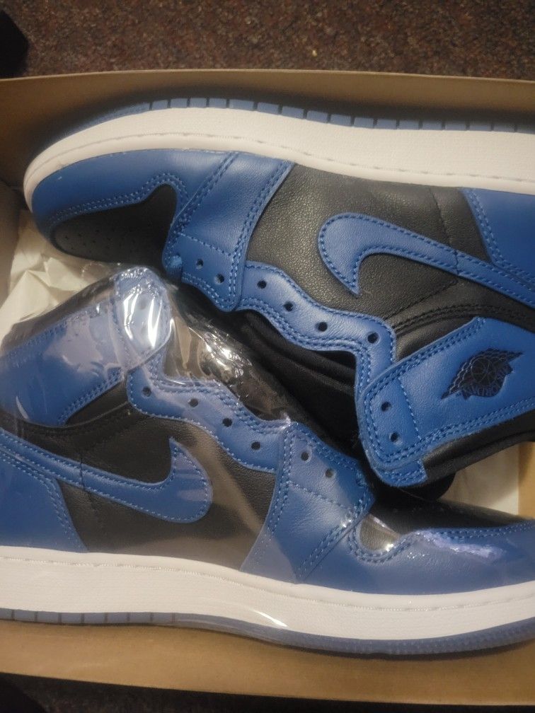 Nike, Jordan, 1 Retro High OG, Dark Marina Blue, 6.5 Youth