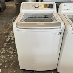 LG 27” Wide 5.5 Cu Ft Top Load Washer With TurboWash3D
