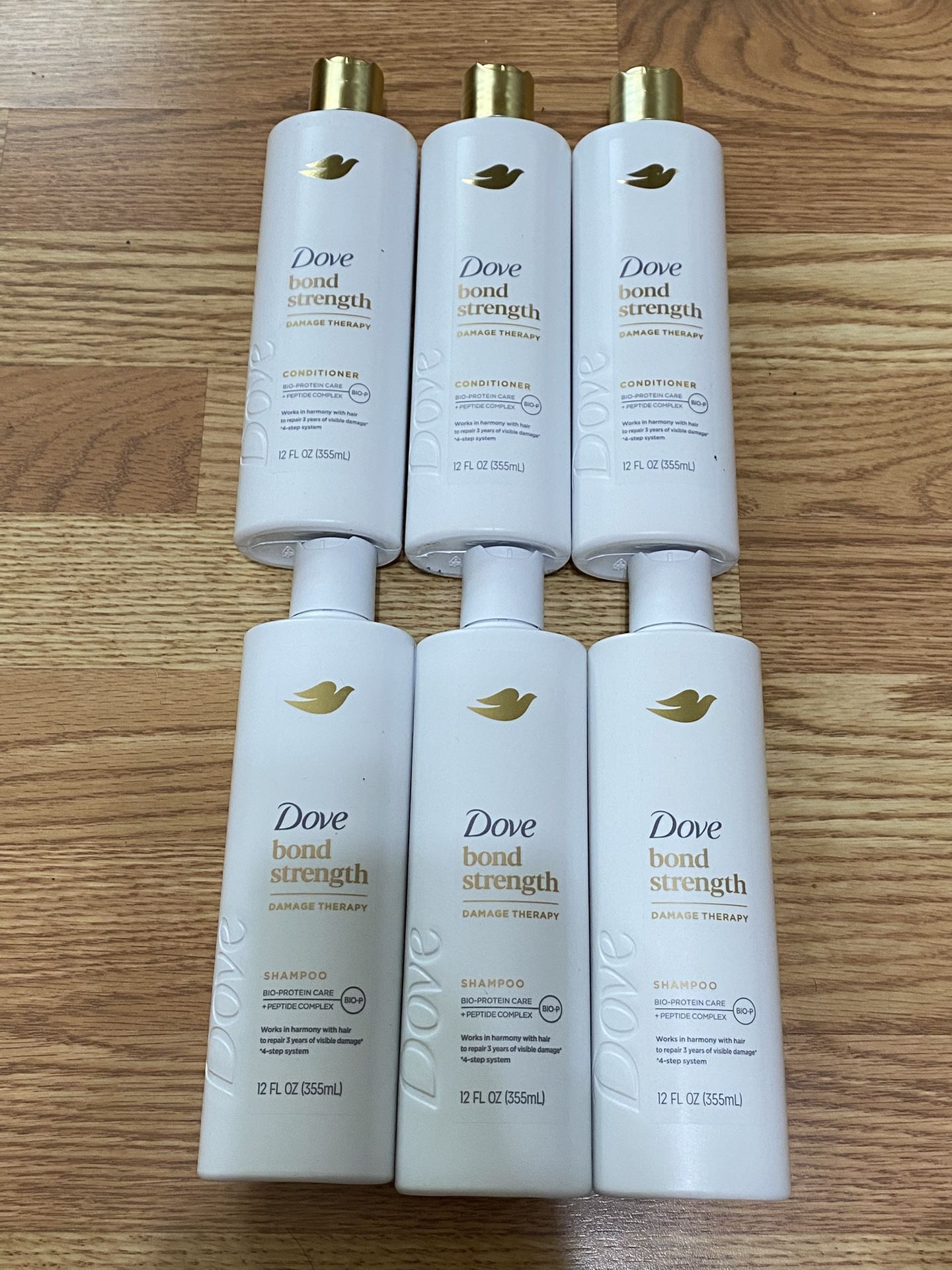 6 Dove Shampoo And Conditioner