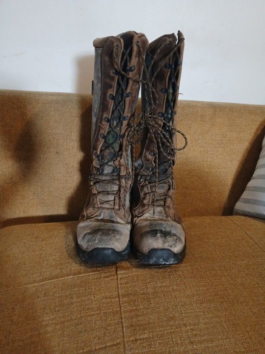 Rocky Camo Hunting Boots Size 12.5
