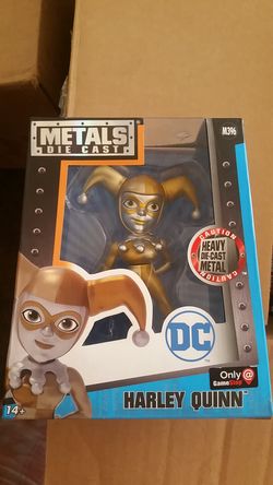 Metal Die Cast DC Comics. "Harley Quinn"