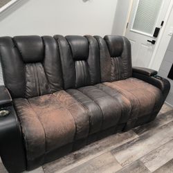 Power Recliner Sofa For Free