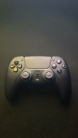 Black Ps5 Controller