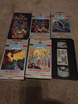 Various religious vhs tapes assortment of 6