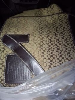 Coach purse big size