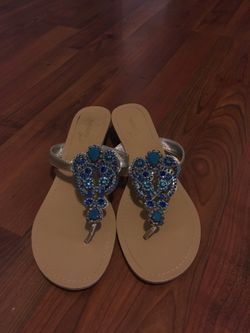 Sandals / Dressy Flip Flops on 1.5” Wedge