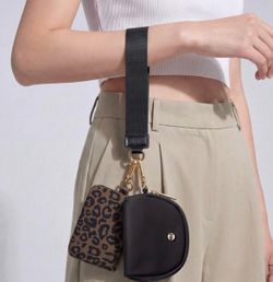 Eastvale pick up :) Mini Zip Around Wristlet Wallet For Women, Dual Pouch Coin Purse With Detachable Wrist Lanyard, Card Holder For Keys, Cards & Smal