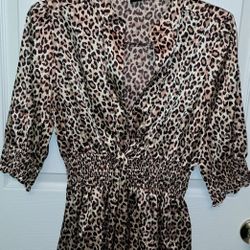 Cheetah Print Top