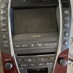2008 Lexus ES350 OEM Navigation GPS Monitor LCD Display control touch Screen Radio
