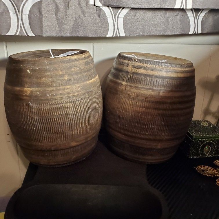 Set Of 2 Beer Keg Barrel Crocks for Sale in San Antonio, TX OfferUp