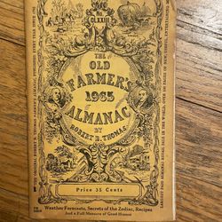 1965 Farmers Almanac 