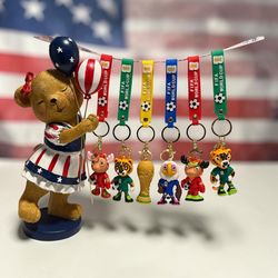 FIFA World Cup Keychains - 6 Designs Available - New