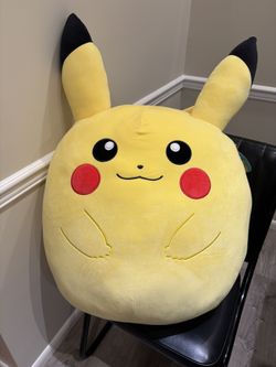Squishmallows Pokemon Pikachu Oversized & New 